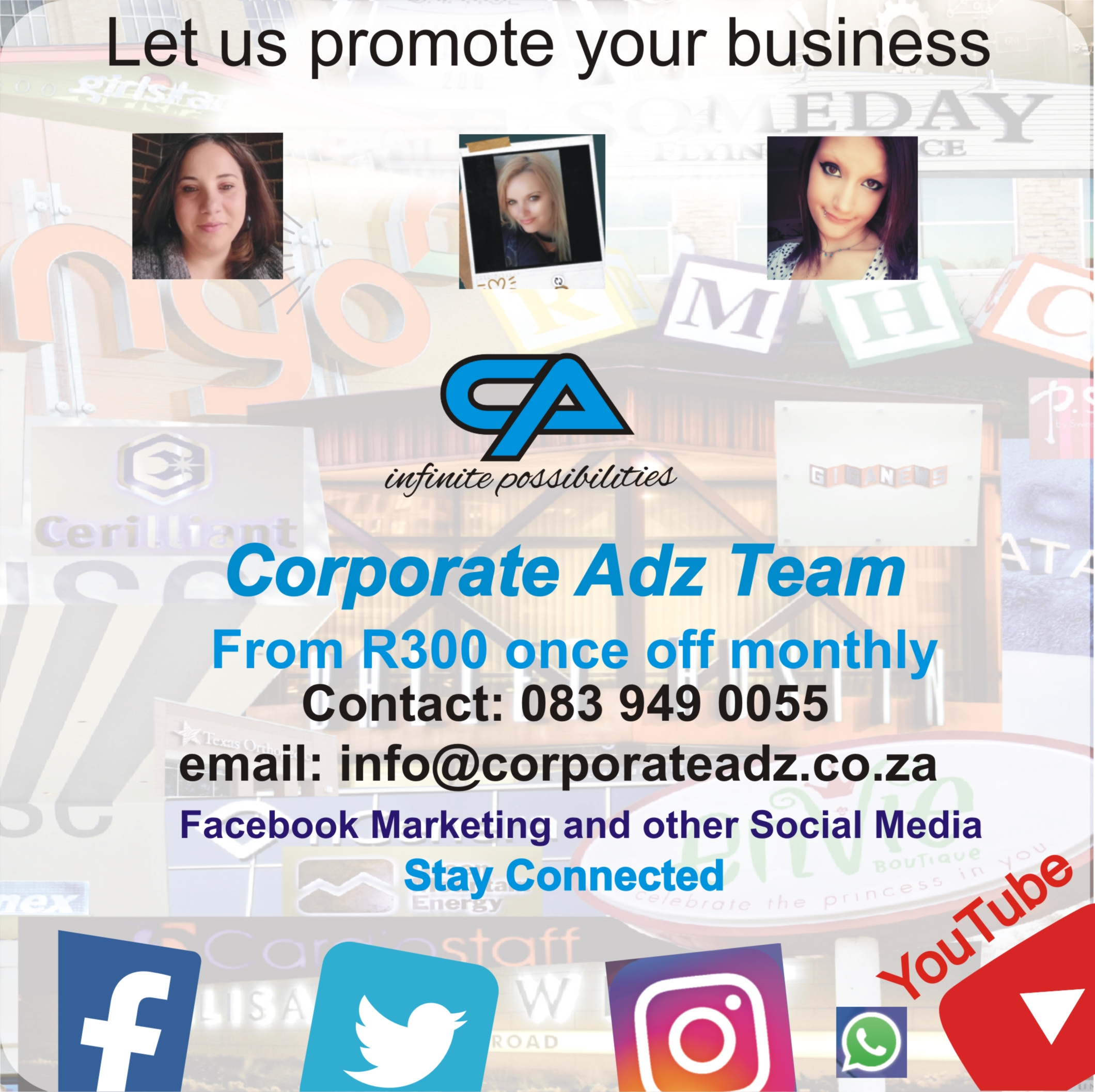 Monique Smith Ursula Botha Alison Botha